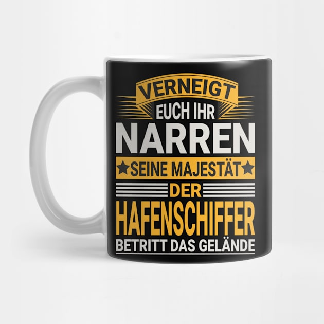 Hafenschiffer Design für einen  Schiffer by Shirtseller0703